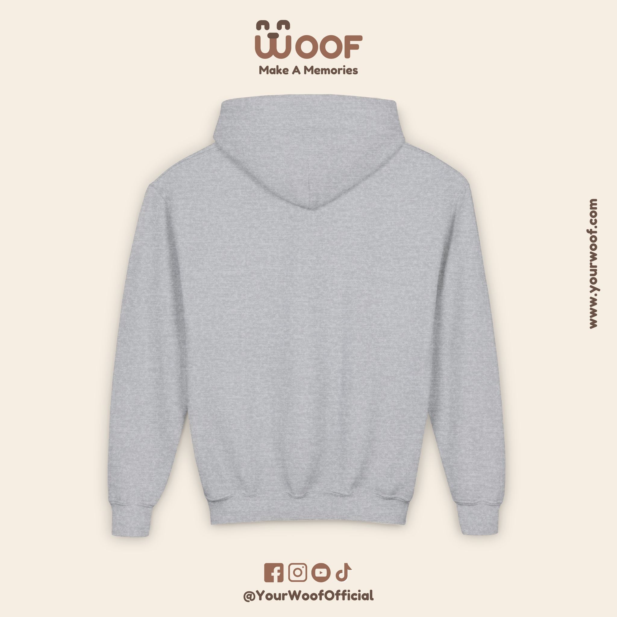 Youth Doge Boss Sweatshirt, Funny Dog Hoodie, Cool Gift for Dog Lovers, Youth Fashion, Casual Style for Kids