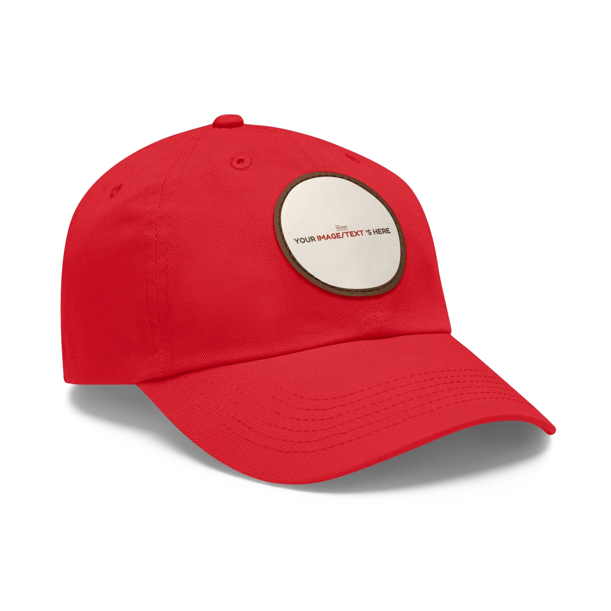 Stylish Dad Hat with Custom Leather Patch, Gifts for Dad, Casual Cap, Vintage Style Hat, Father's Day Accessories, Personalized Headwear