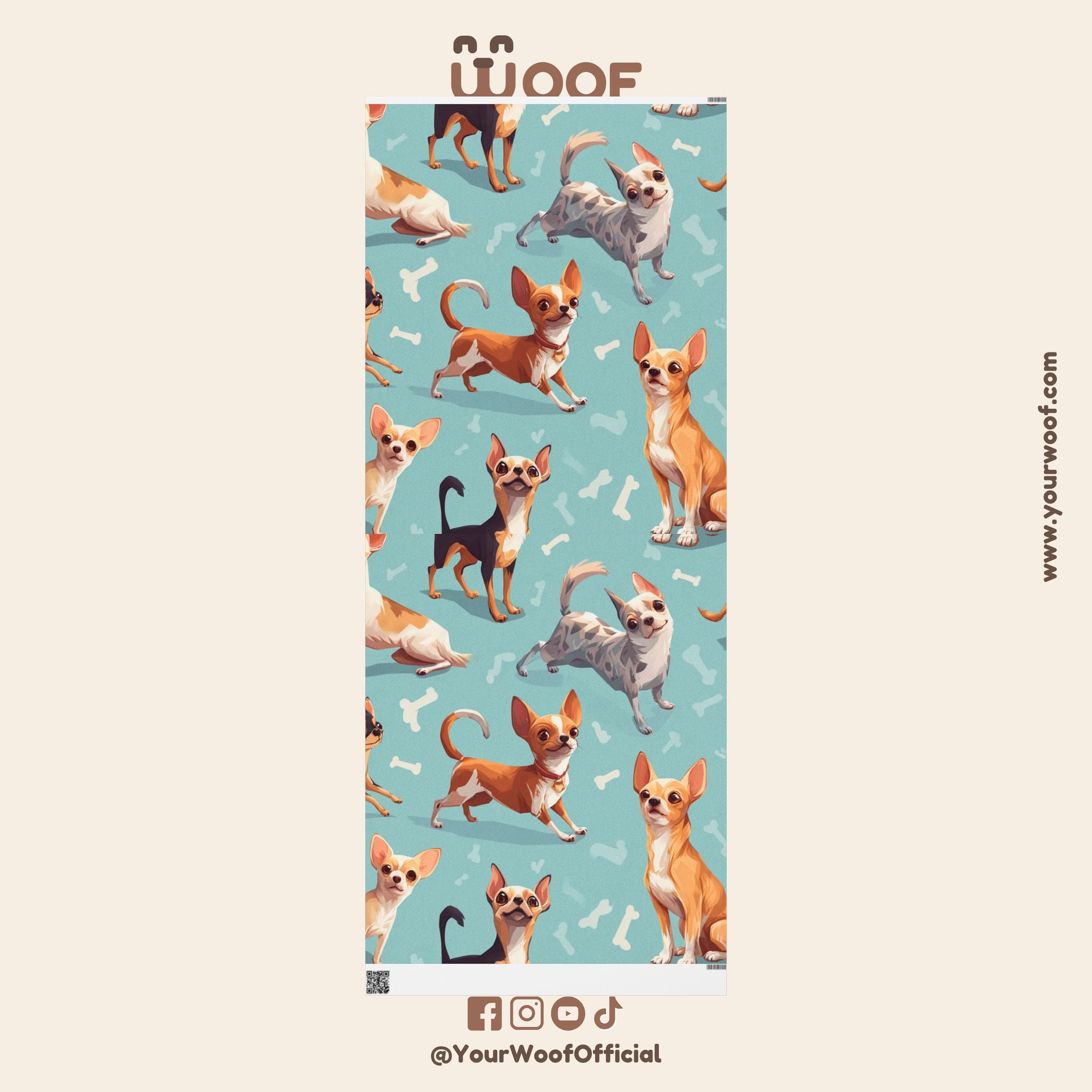 Chihuahua Wrapping Paper - Fun & Whimsical Gift Wrap for Dog Lovers
