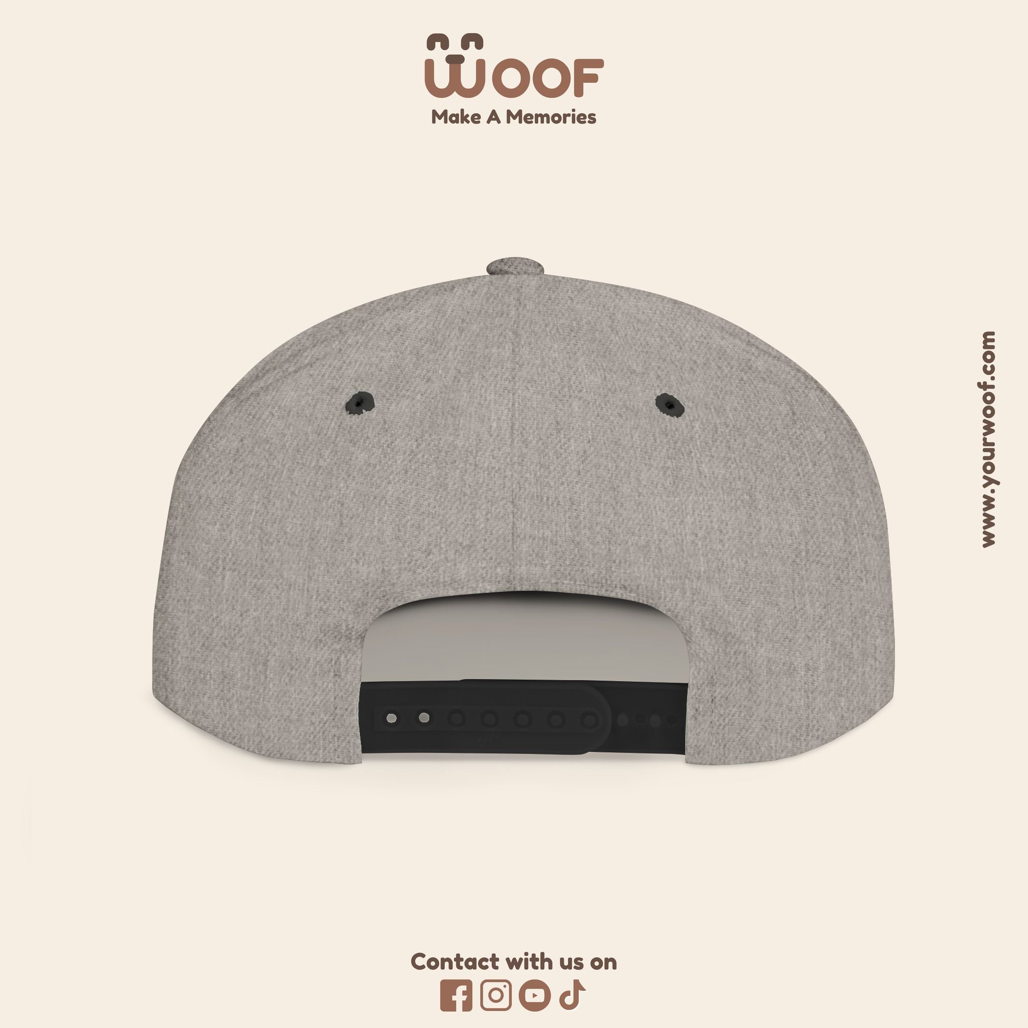 Stylish Flat Bill Snapback Hat, Custom Cap, Trendy Streetwear, Gift for Him/Her, Perfect for Events & Fashion Lovers