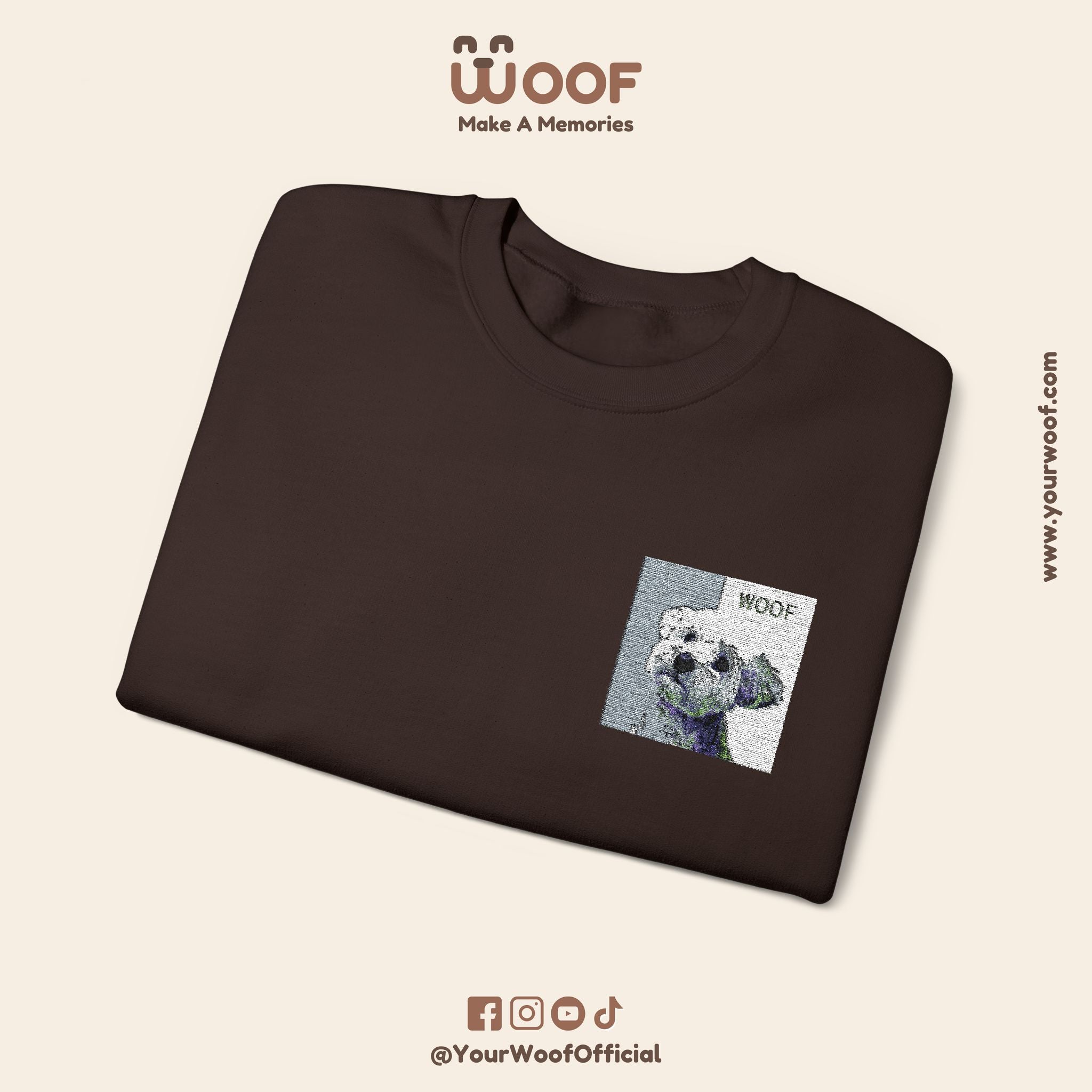 Cozy Dog Lover Crewneck Sweatshirt - Perfect Gift for Animal Lovers