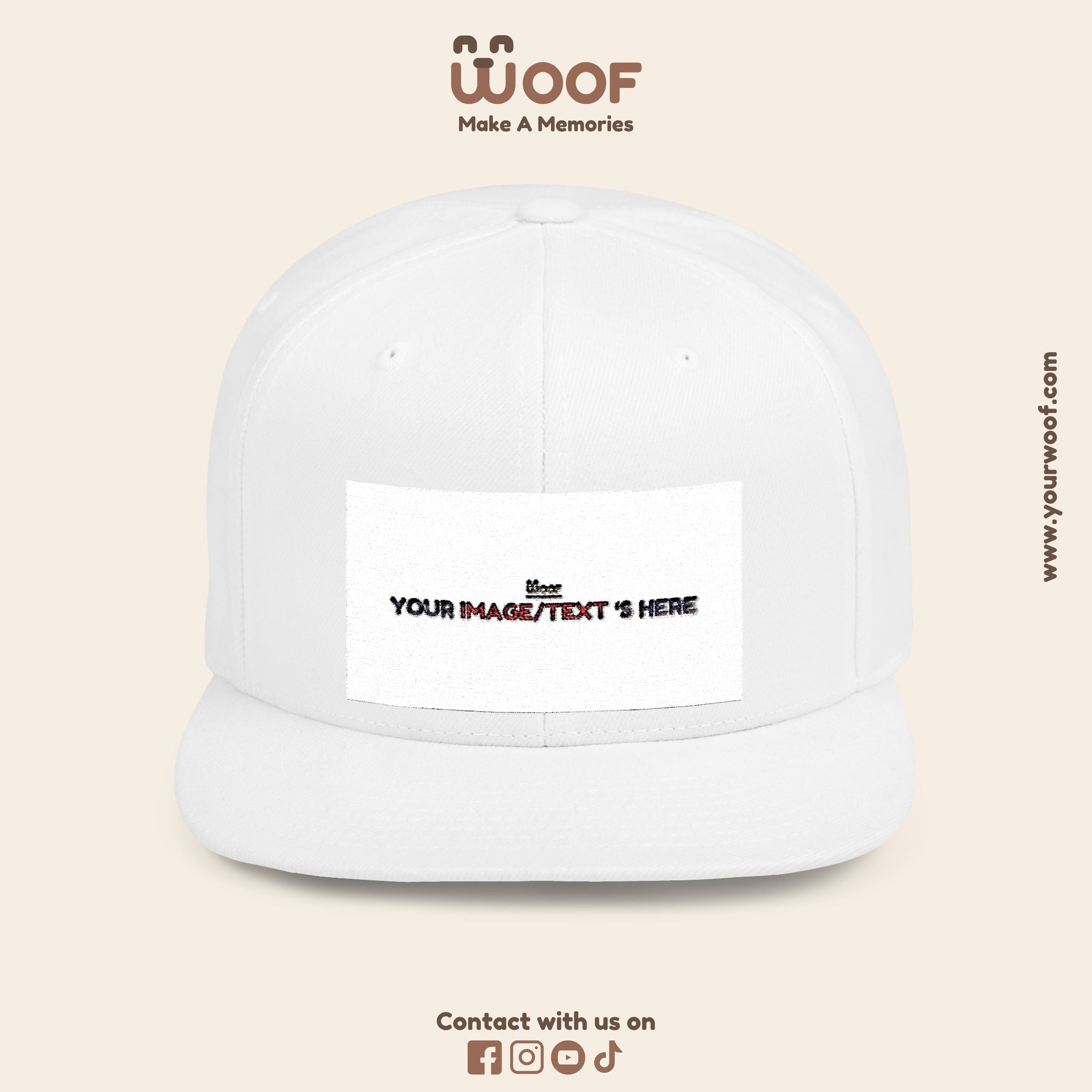 Stylish Flat Bill Snapback Hat, Custom Cap, Trendy Streetwear, Gift for Him/Her, Perfect for Events & Fashion Lovers