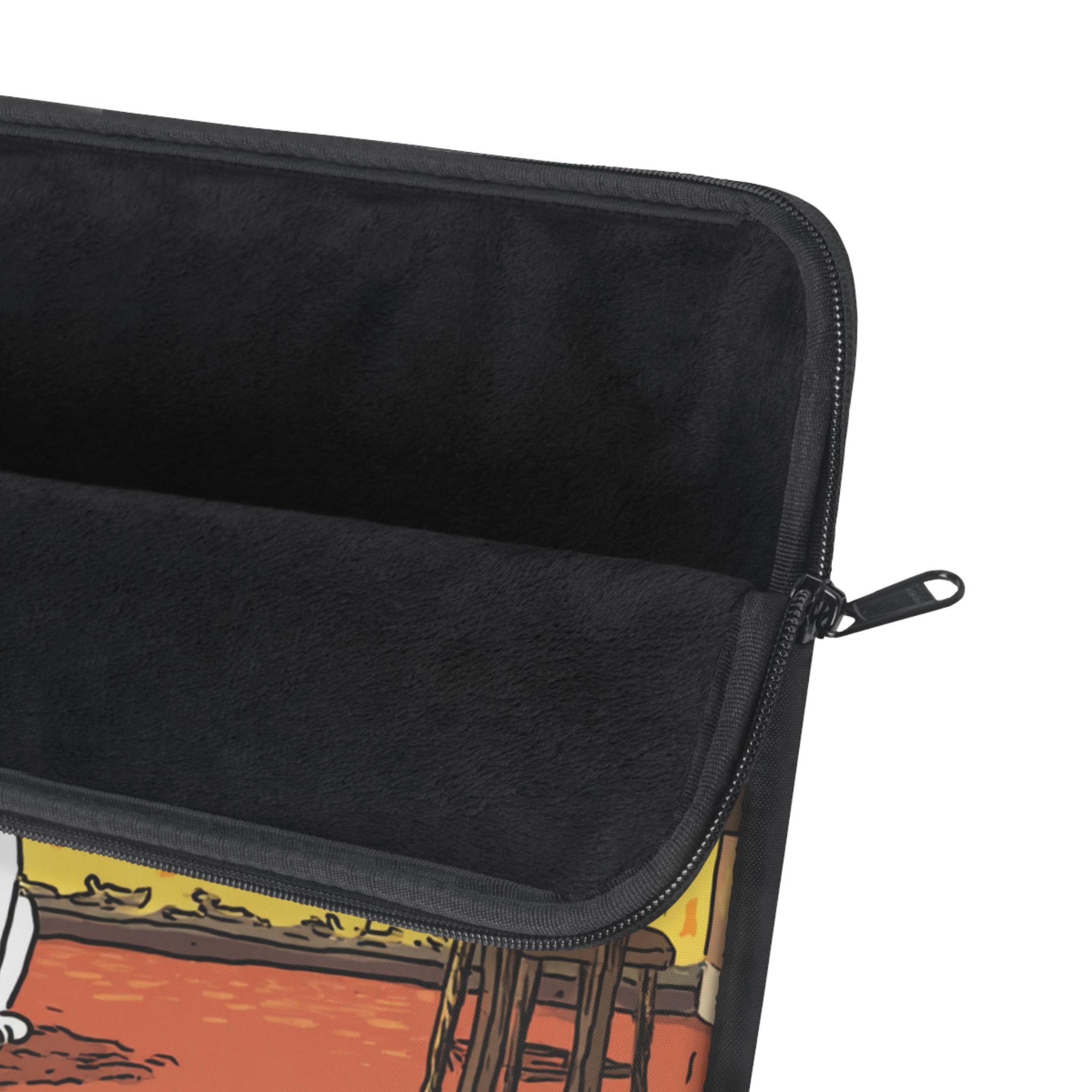 Humorous Laptop Sleeve, Funny Gift for Students, This Is Fine, Office Humor, Tech Accessories for Her