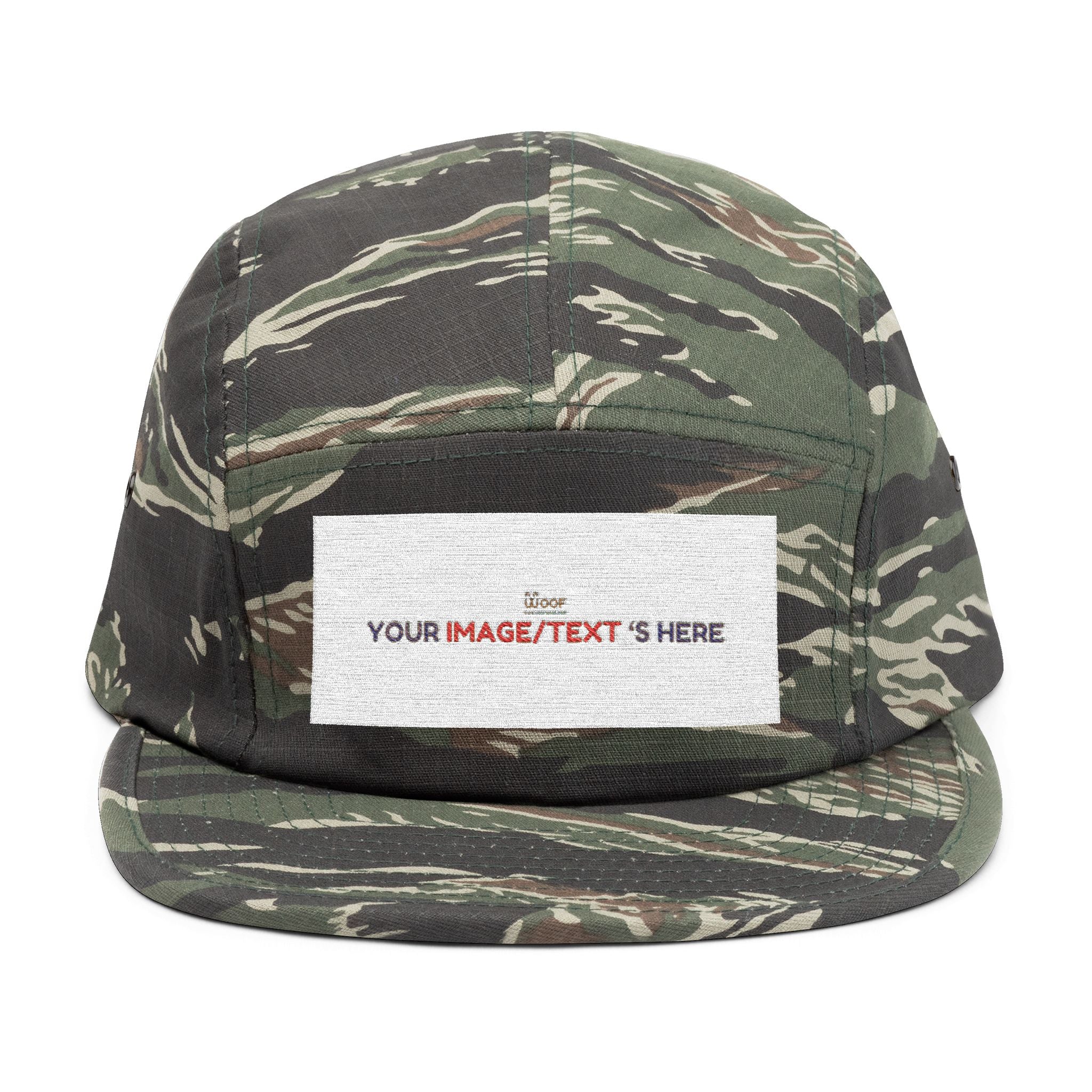 Custom Embroidered 5 Panel Cap | Personalized Hat for Casual Style, Gifts, Fashion, Outdoor Activities, Streetwear