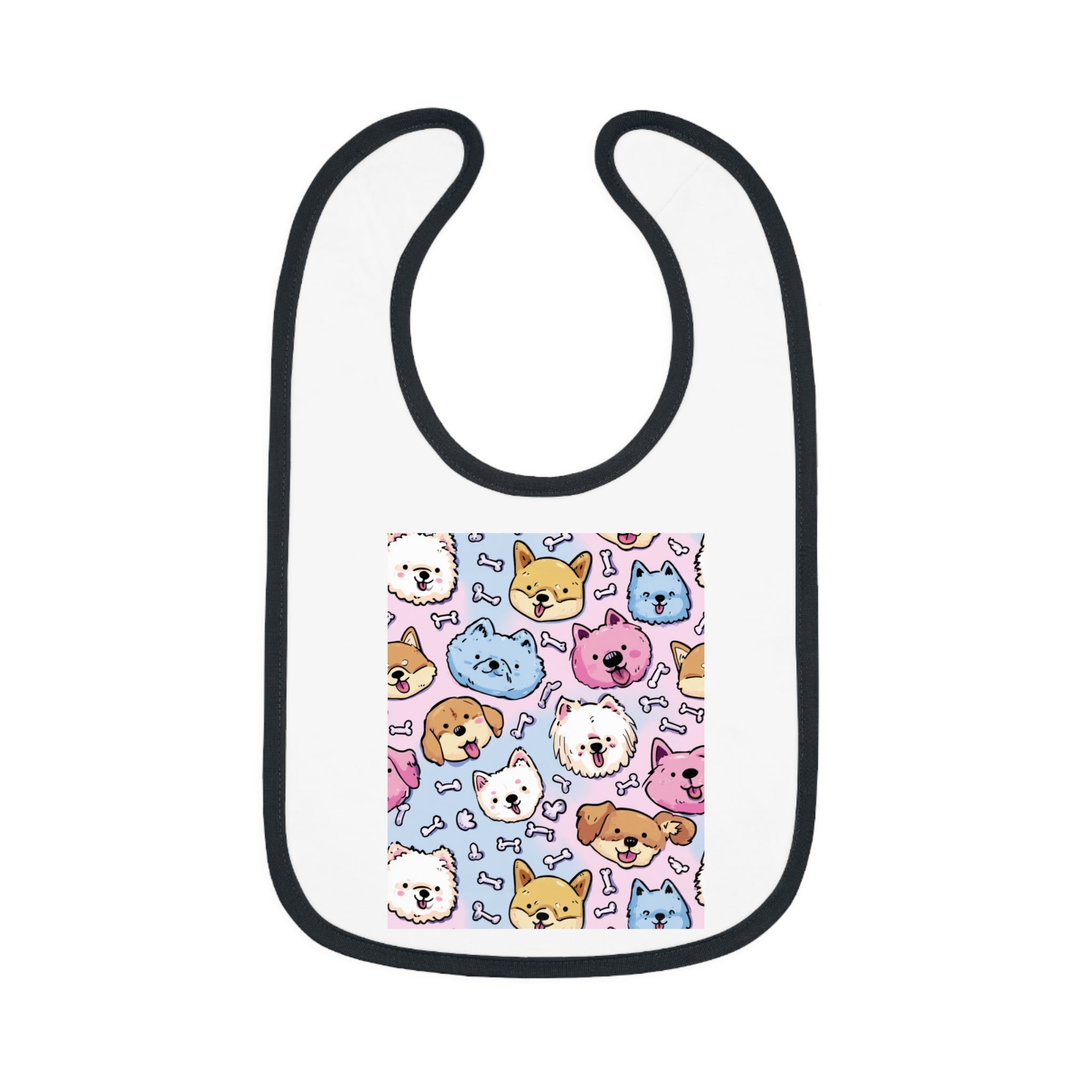 Cute Pet Pattern Baby Bib, Dog and Cat Design, Ideal Baby Shower Gift, Toddler Feeding Accessories, Fun Party Bibs