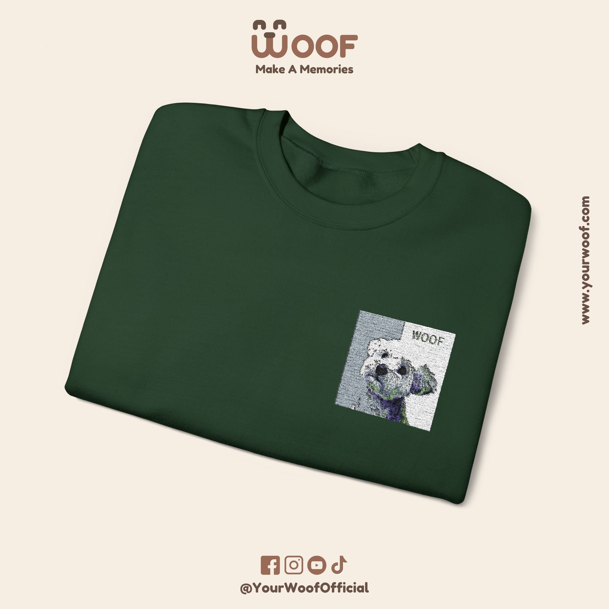 Cozy Dog Lover Crewneck Sweatshirt - Perfect Gift for Animal Lovers