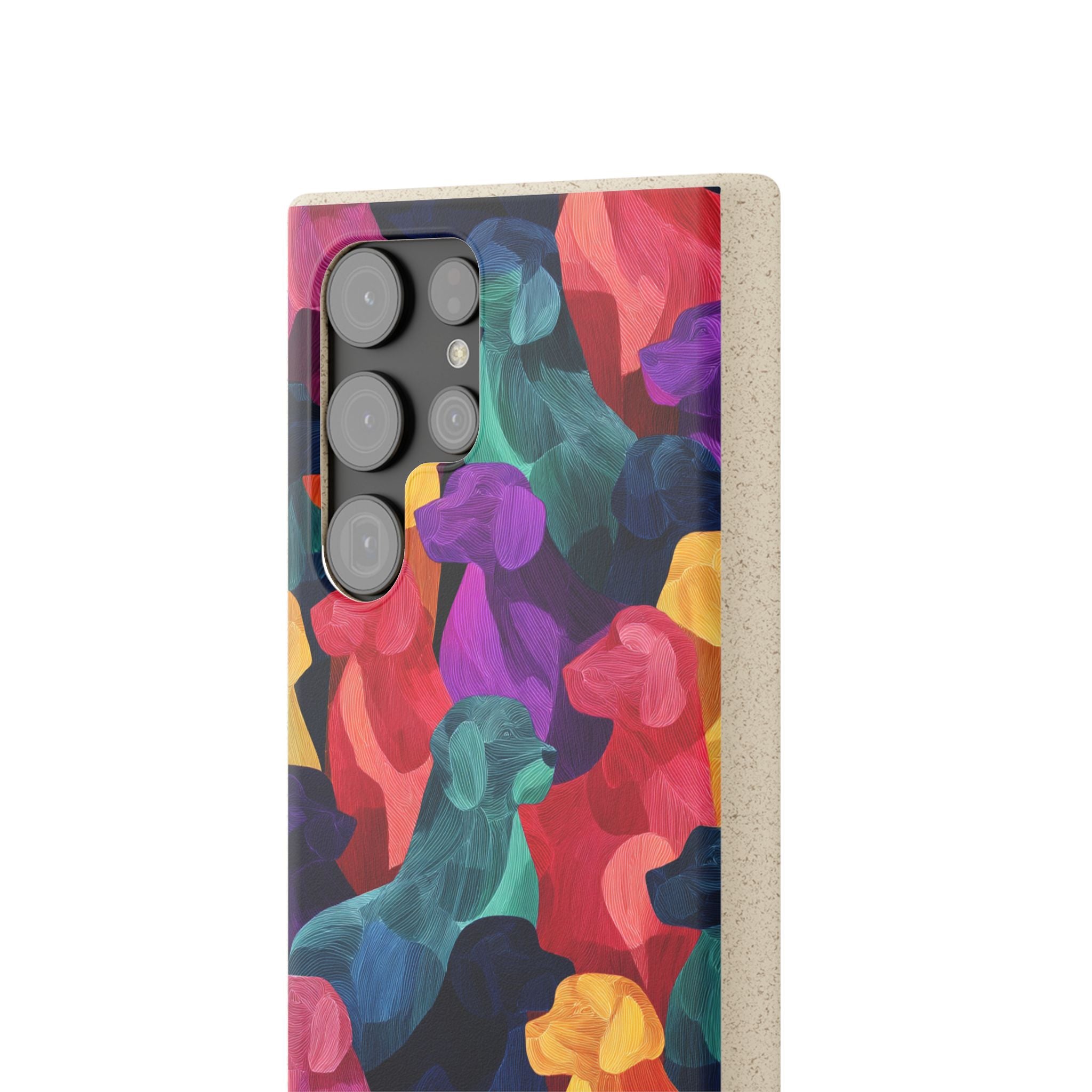Colorful Dog-Themed Biodegradable Phone Cases, Eco-friendly Gifts for Pet Lovers, Sustainable Accessories for Everyday Use, Dog Lover [...]