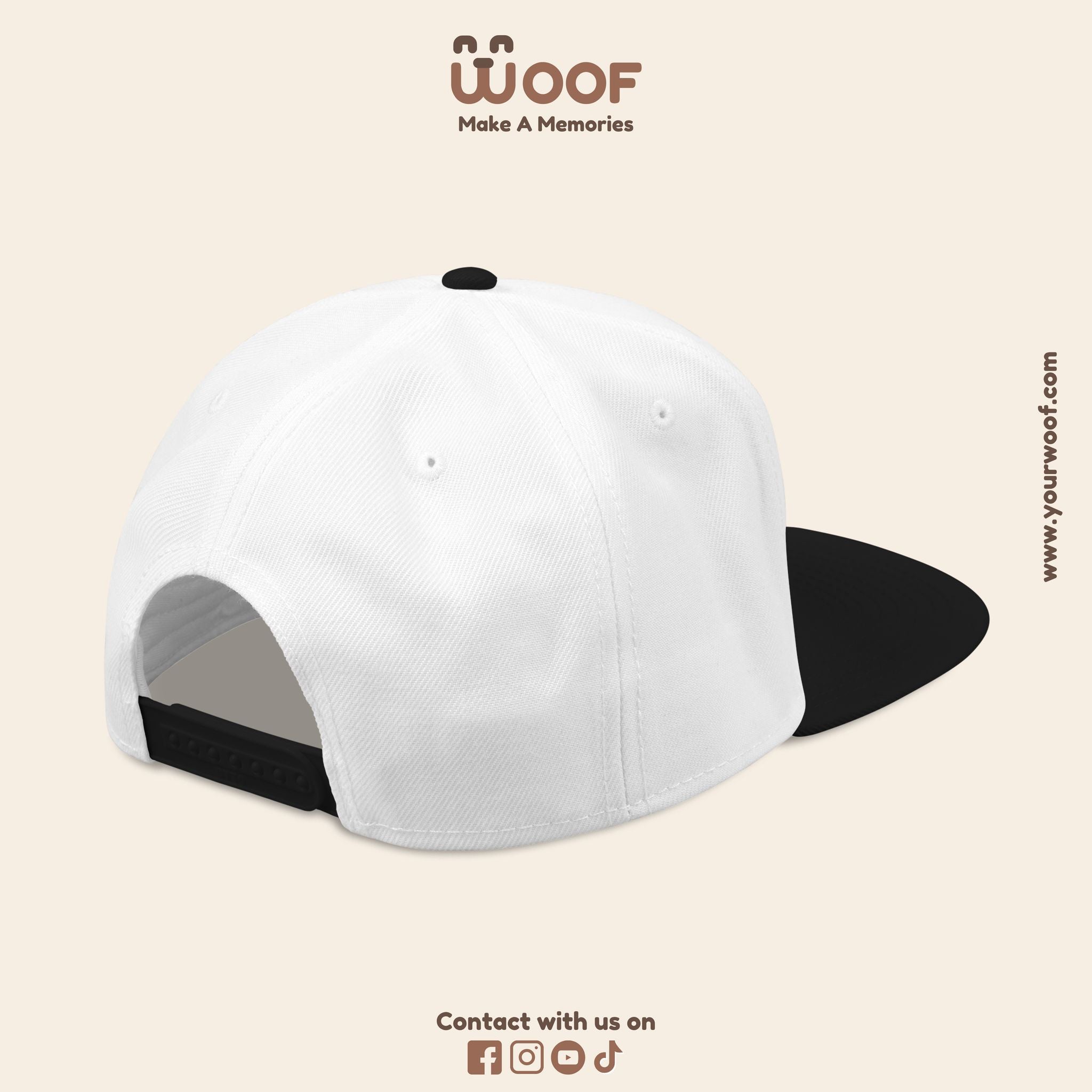 Custom Embroidered Snapback Hat, Personalized Cap, Unique Gifts, Dad Hat, Fashion Accessory, Customized Headwear