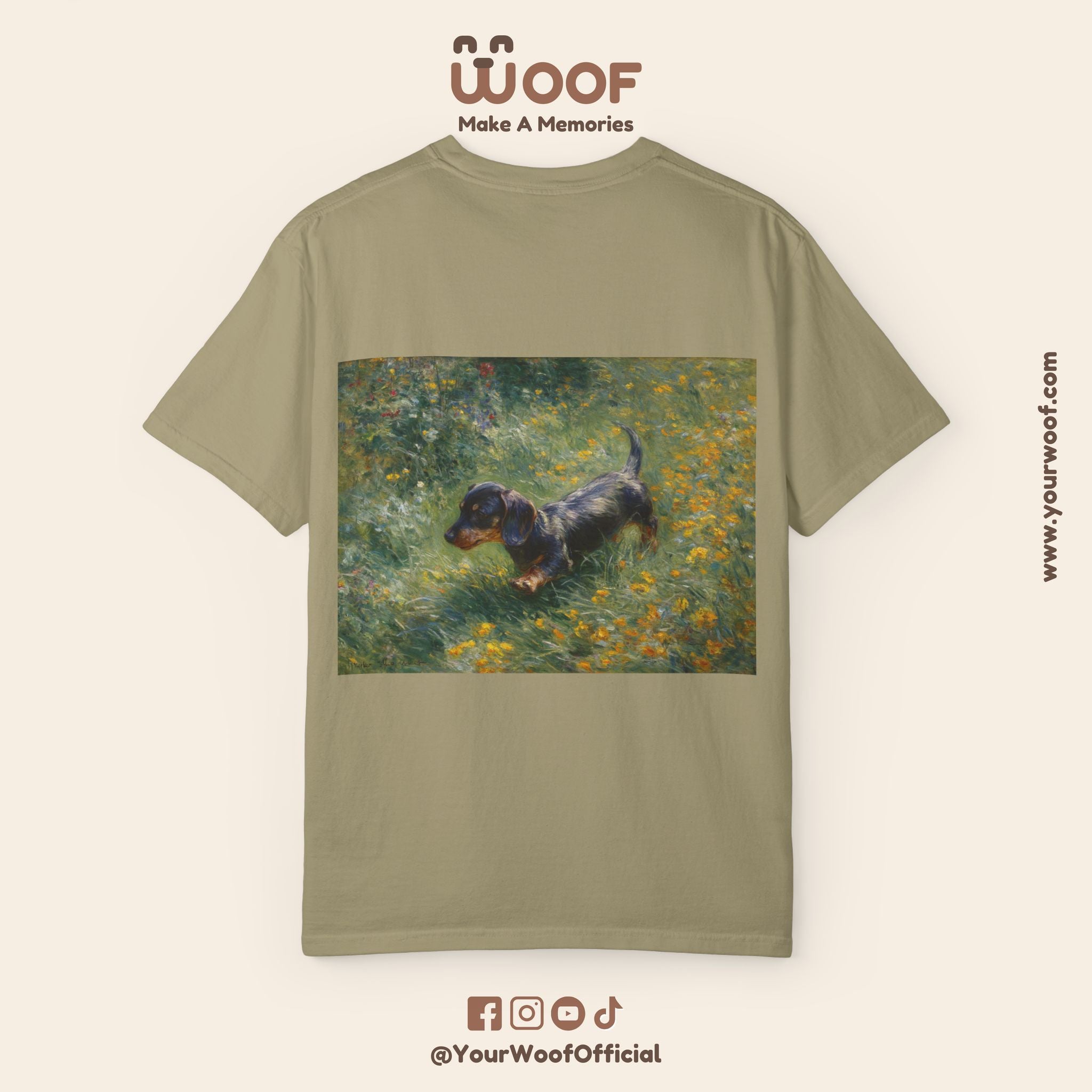 Dog Lover Unisex Garment-Dyed T-Shirt | Casual Pet Apparel, Gifts for Dog Lovers, Animal Lover Tee, Cute Dog T-Shirt, Pet Owner Fashion