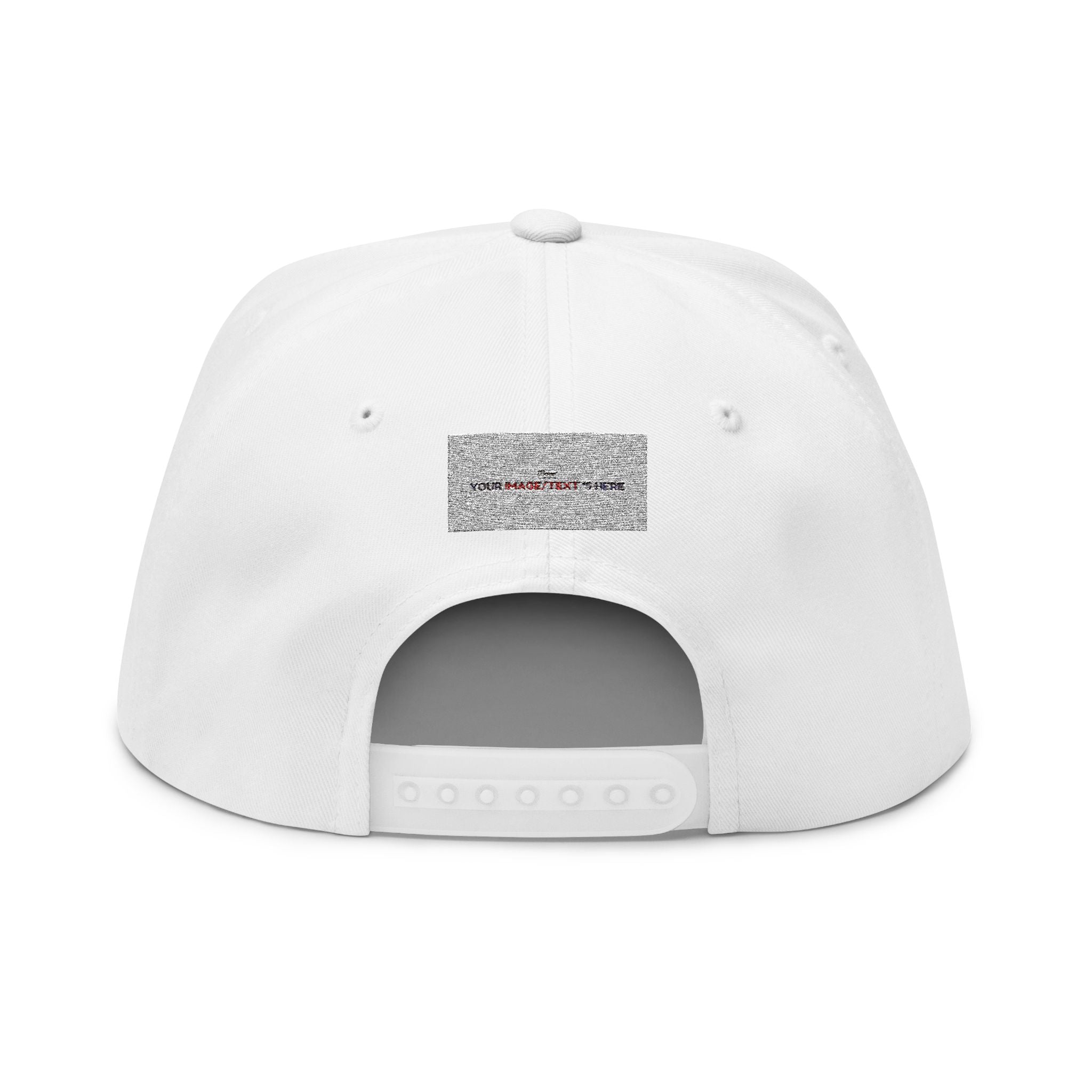 Custom Embroidered Flat Bill Cap | Personalize Your Style | Perfect Gift for Holidays, Sports, and Events | Stylish Headwear
