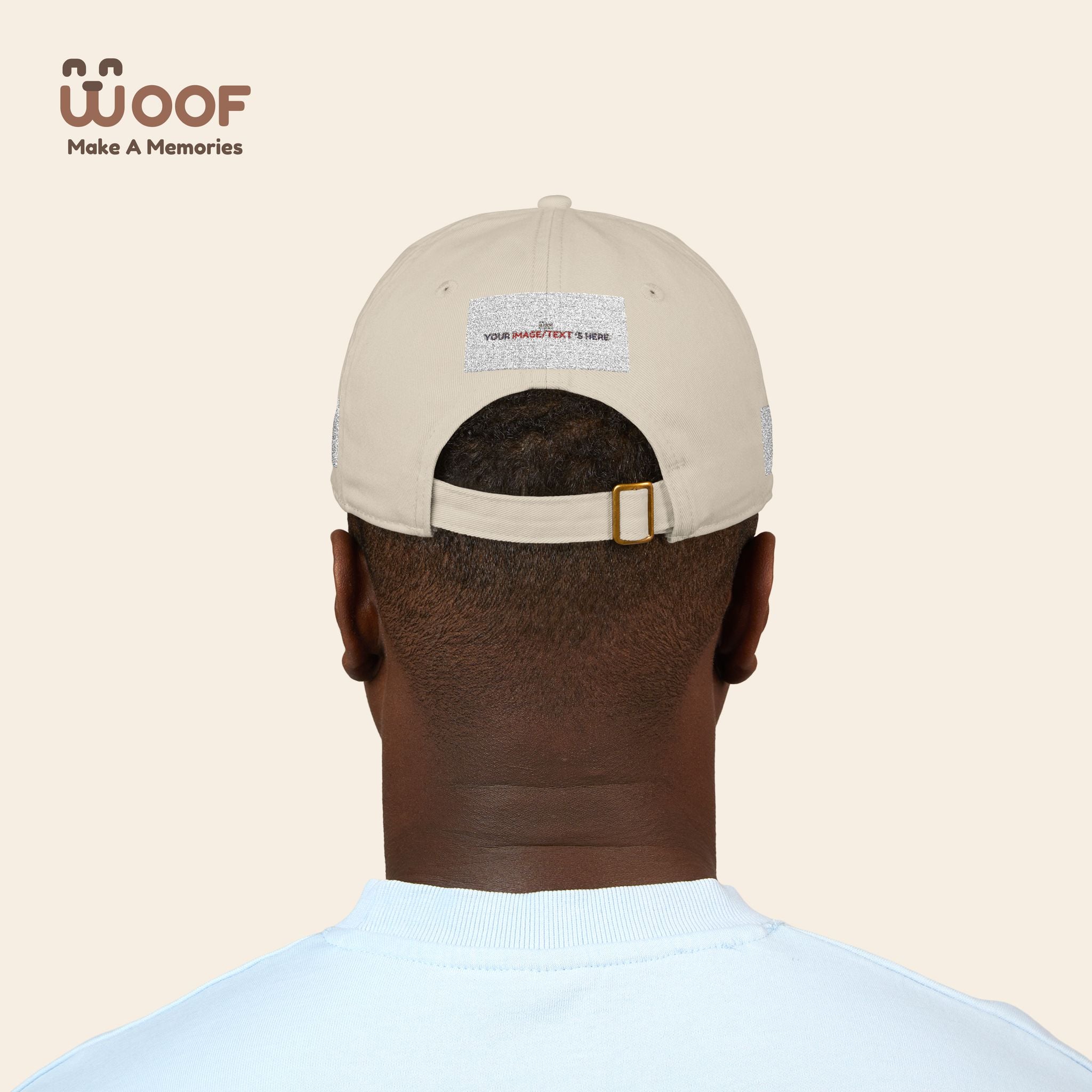 Organic Embroidered Baseball Cap, Eco-Friendly Cap for Outdoor Lovers, Customizable Gift for Birthdays, Casual Wear, Summer Style