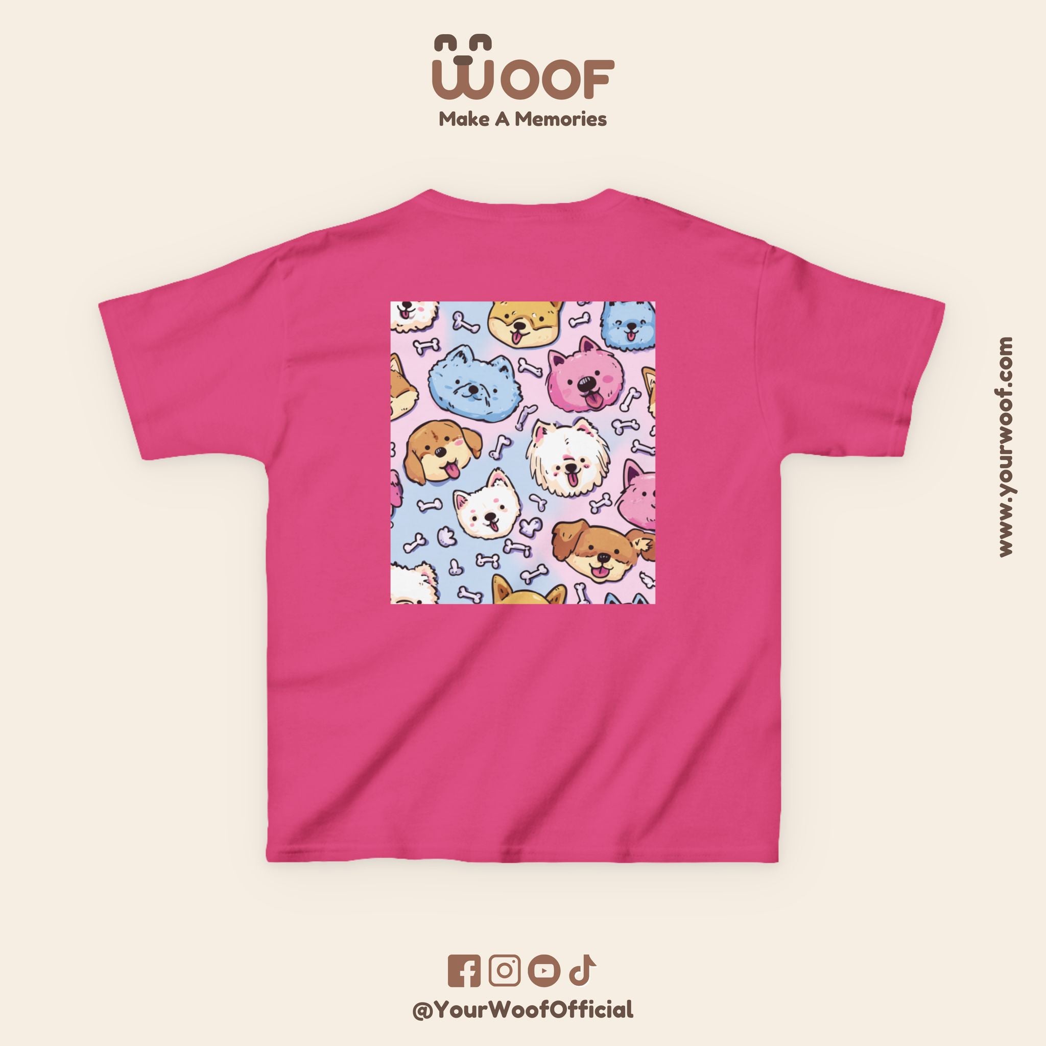 Cute Animal Illustration Kids Tee, Perfect for Birthday Gifts, Animal Lovers, Playdates, Summer Outings, Casual Wear