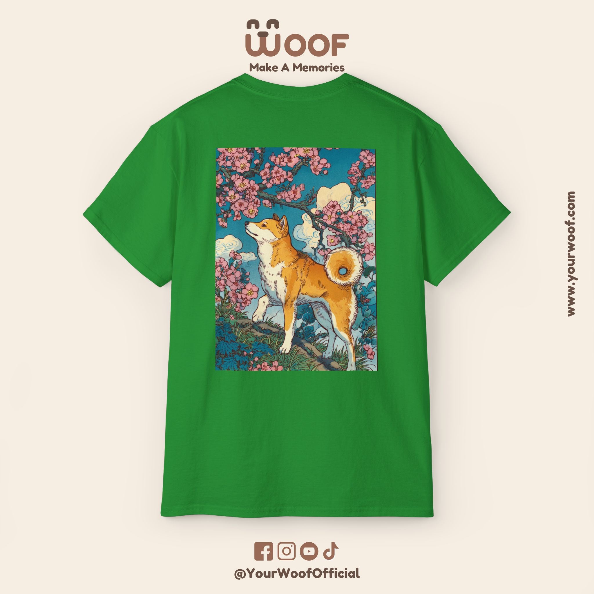 Floral Dog Art Tee, Unisex Tee, Pet Lover Shirt, Eco-Friendly Fashion, Gift for Dog Owners, Dog Mom Gift
