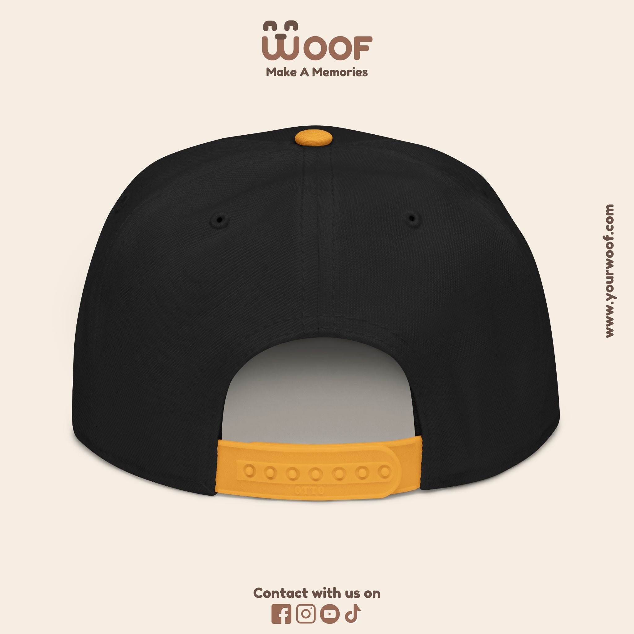 Custom Embroidered Snapback Hat, Personalized Cap, Unique Gifts, Dad Hat, Fashion Accessory, Customized Headwear
