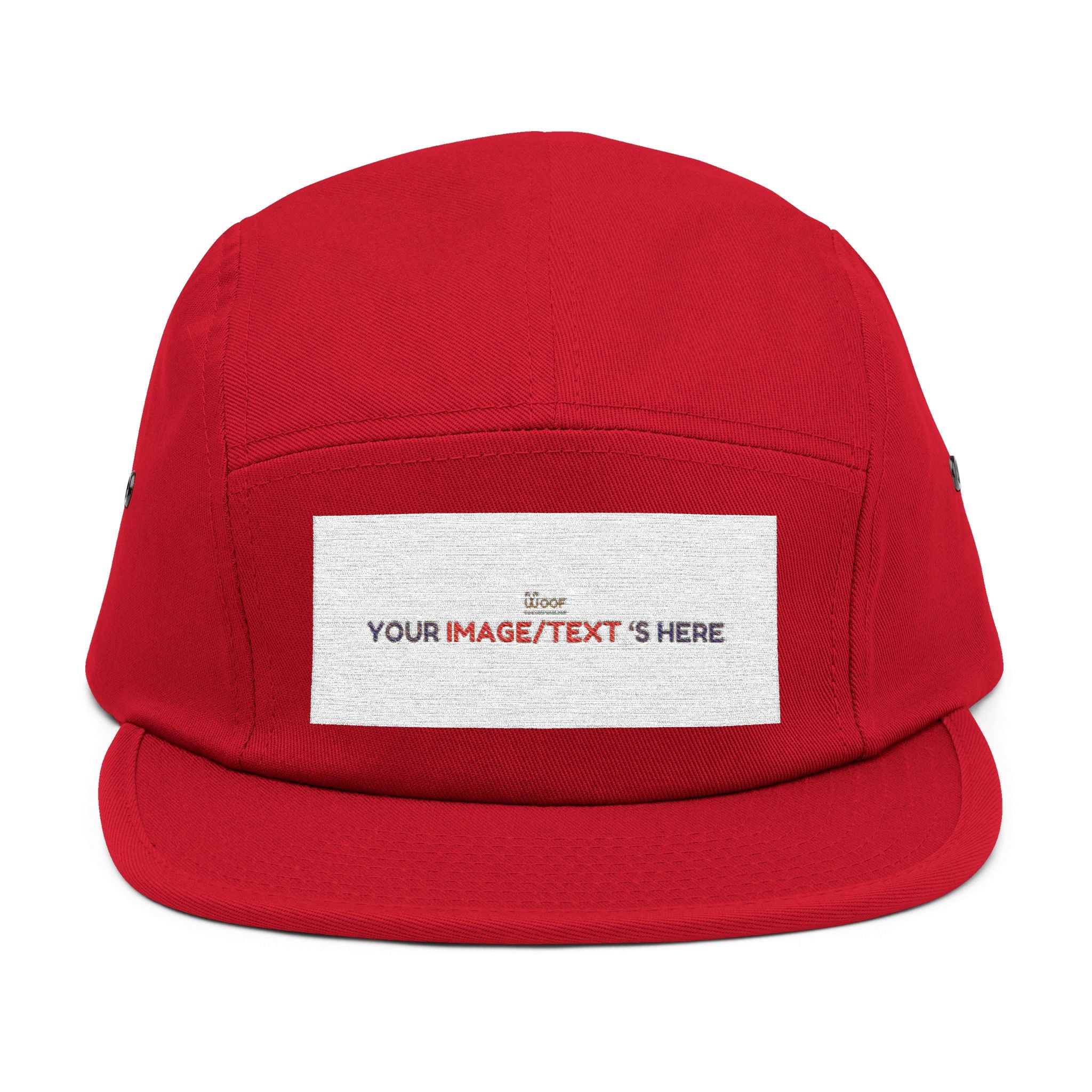 Custom Embroidered 5 Panel Cap | Personalized Hat for Casual Style, Gifts, Fashion, Outdoor Activities, Streetwear
