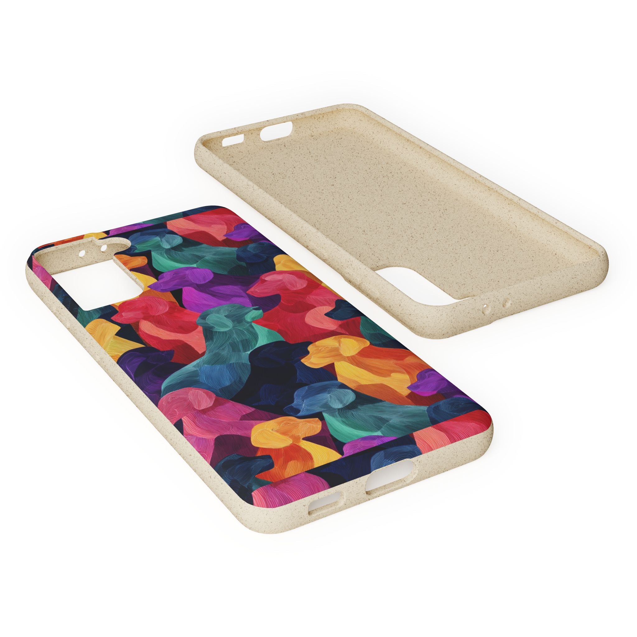 Colorful Dog-Themed Biodegradable Phone Cases, Eco-friendly Gifts for Pet Lovers, Sustainable Accessories for Everyday Use, Dog Lover [...]