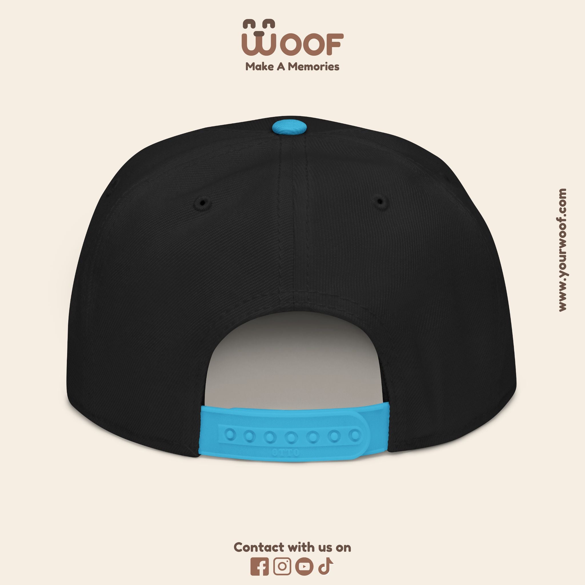 Custom Embroidered Snapback Hat, Personalized Cap, Unique Gifts, Dad Hat, Fashion Accessory, Customized Headwear