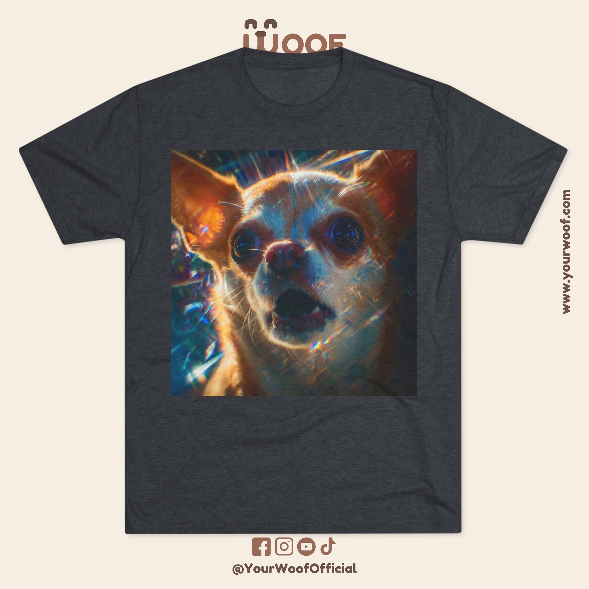 Whimsical Dog Lover Tee, Funny Animal T-Shirt, Gift for Pet Owners, Unique Dog Shirt, Cute Pet Merchandise