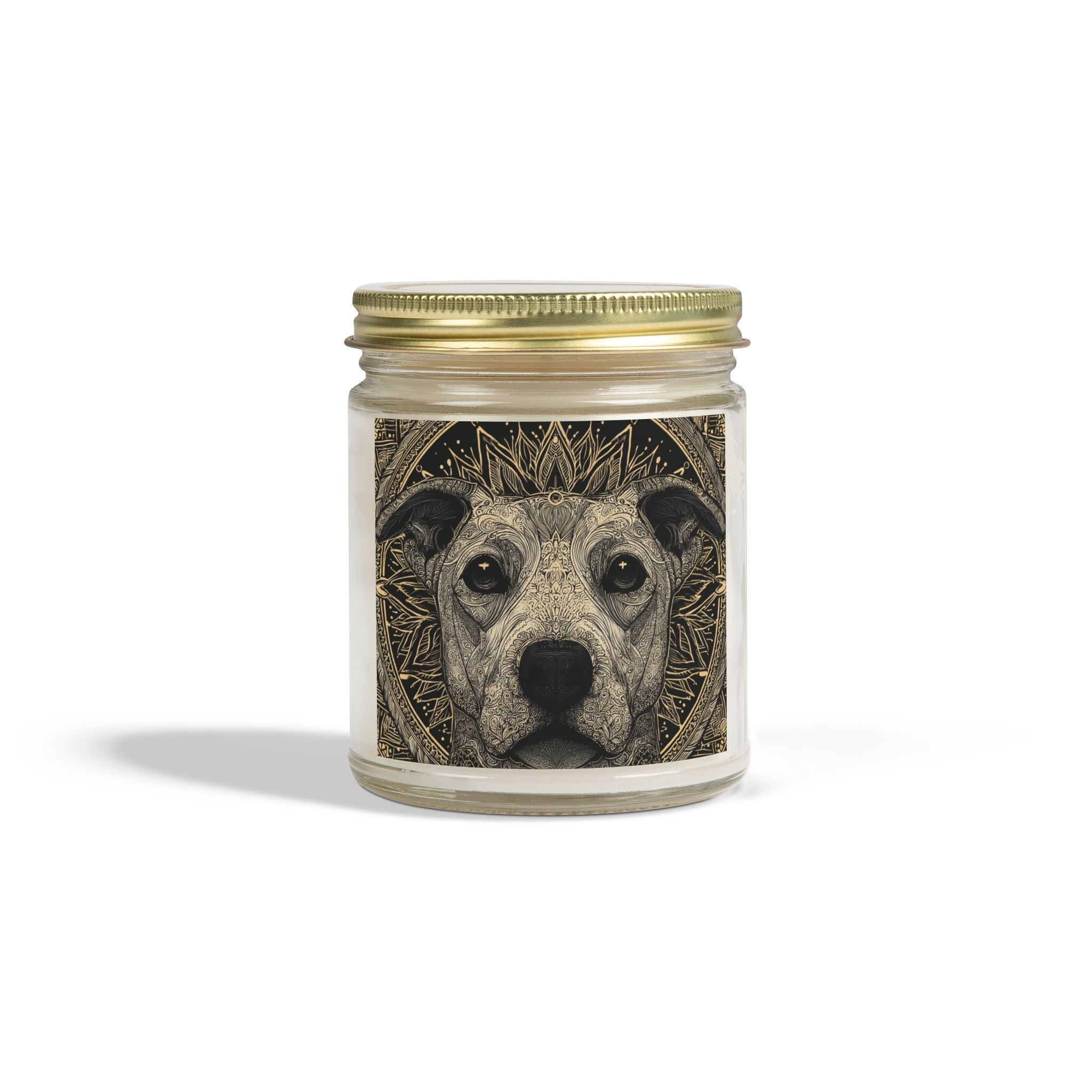 Dog Lover's Scented Candle - Coconut Apricot Wax (4oz, 9oz)