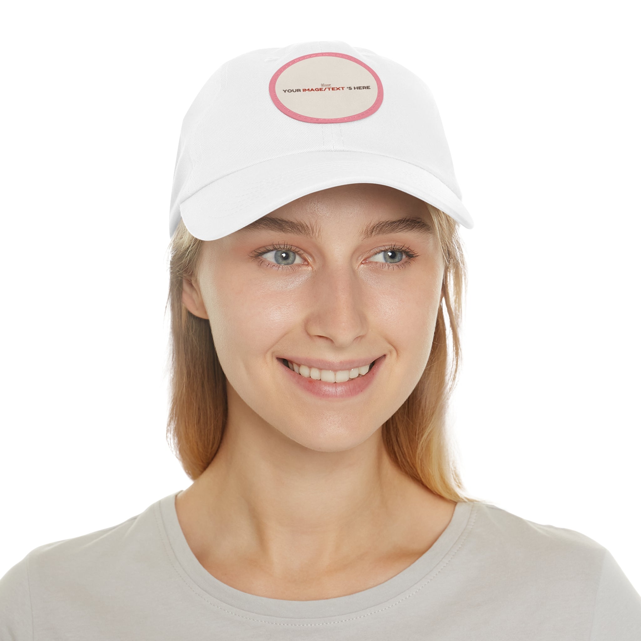 Stylish Dad Hat with Custom Leather Patch, Gifts for Dad, Casual Cap, Vintage Style Hat, Father's Day Accessories, Personalized Headwear