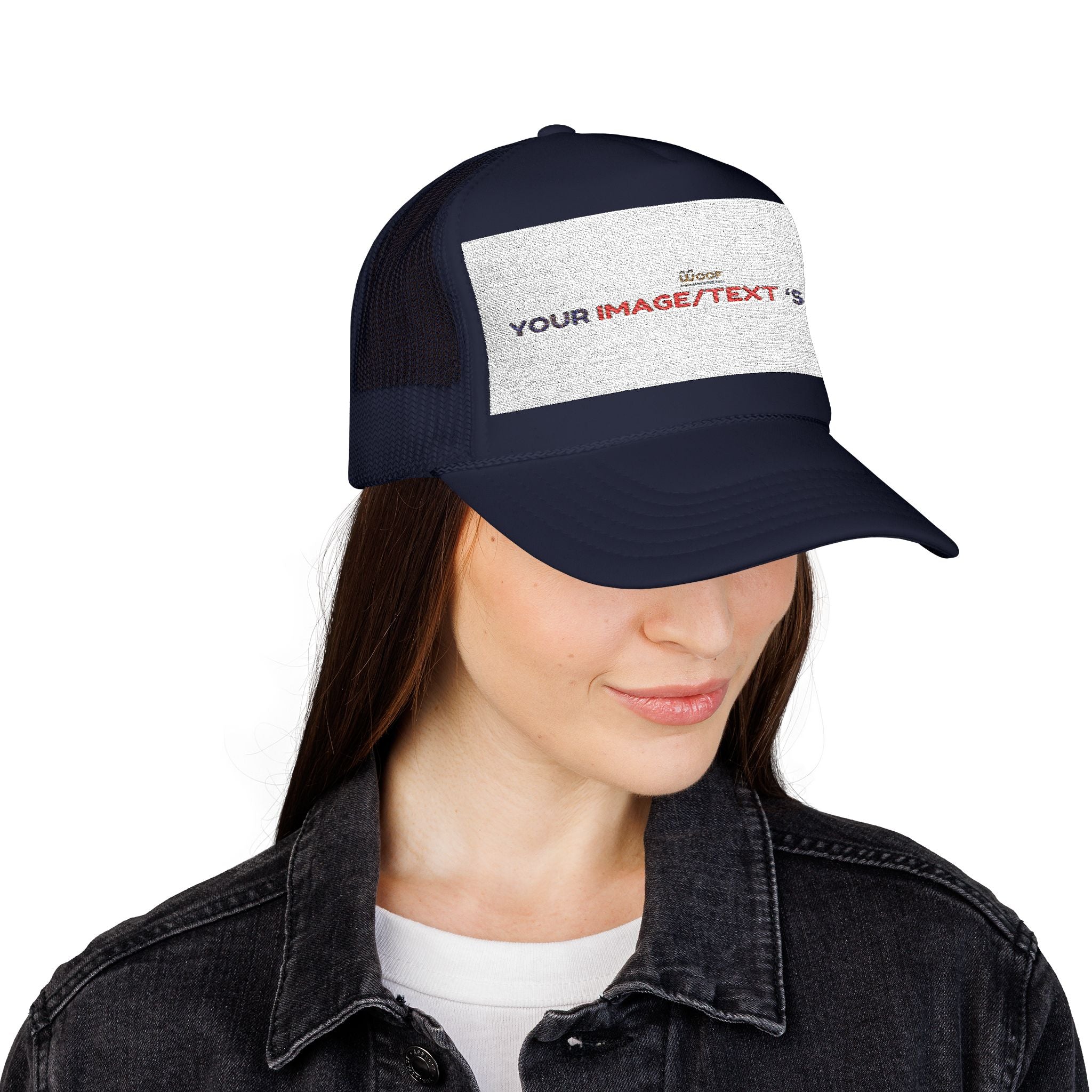 Custom Embroidered Foam Trucker Hat - Personalized Gift, Summer Style, Outdoor Activities, Perfect for Festivals, Everyday Wear