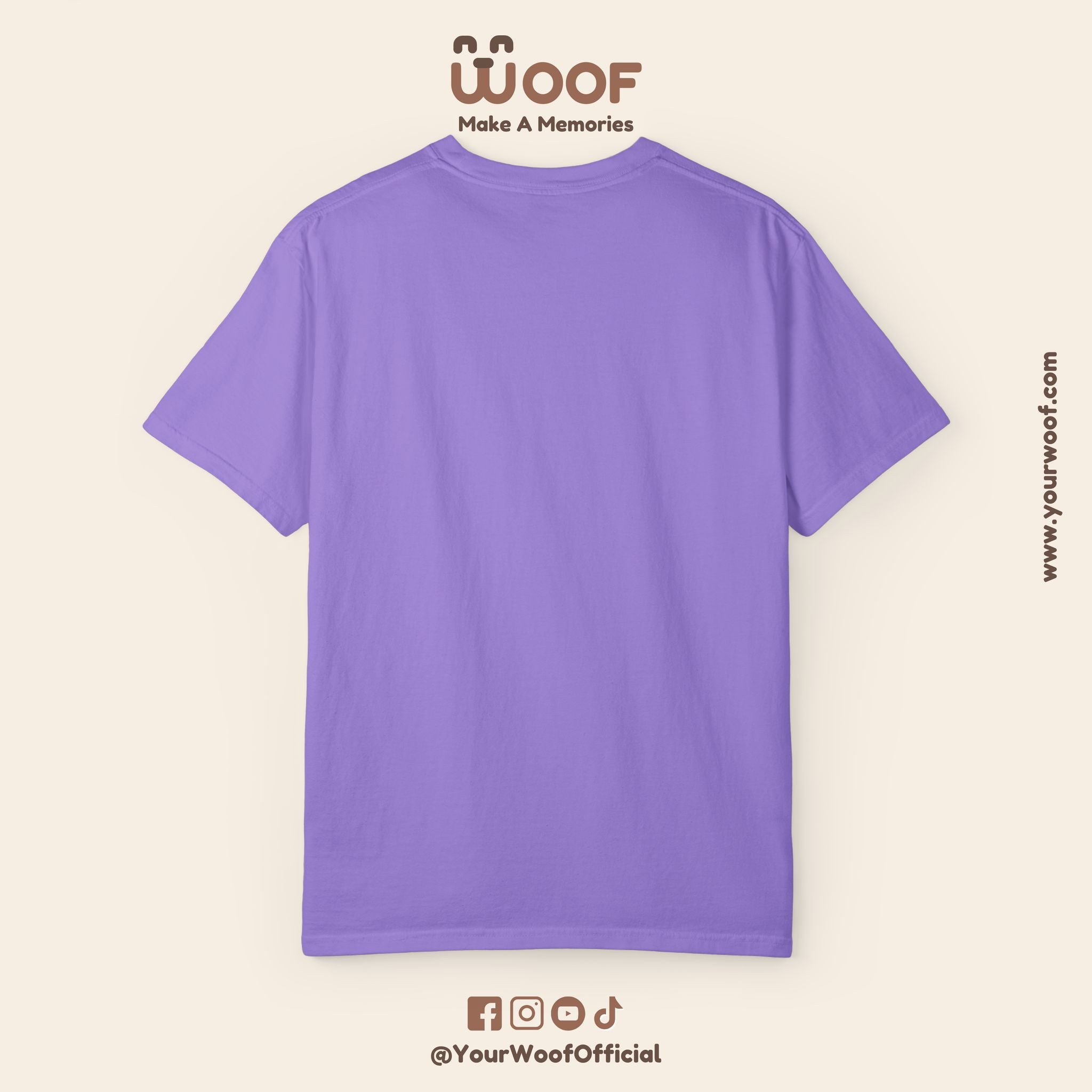 Vibrant Dog Art T-Shirt | Unisex Garment-Dyed Tee for Animal Lovers, Pet Enthusiasts, Gift for Dog Owners, Cute Pet Apparel, Summer Fashion