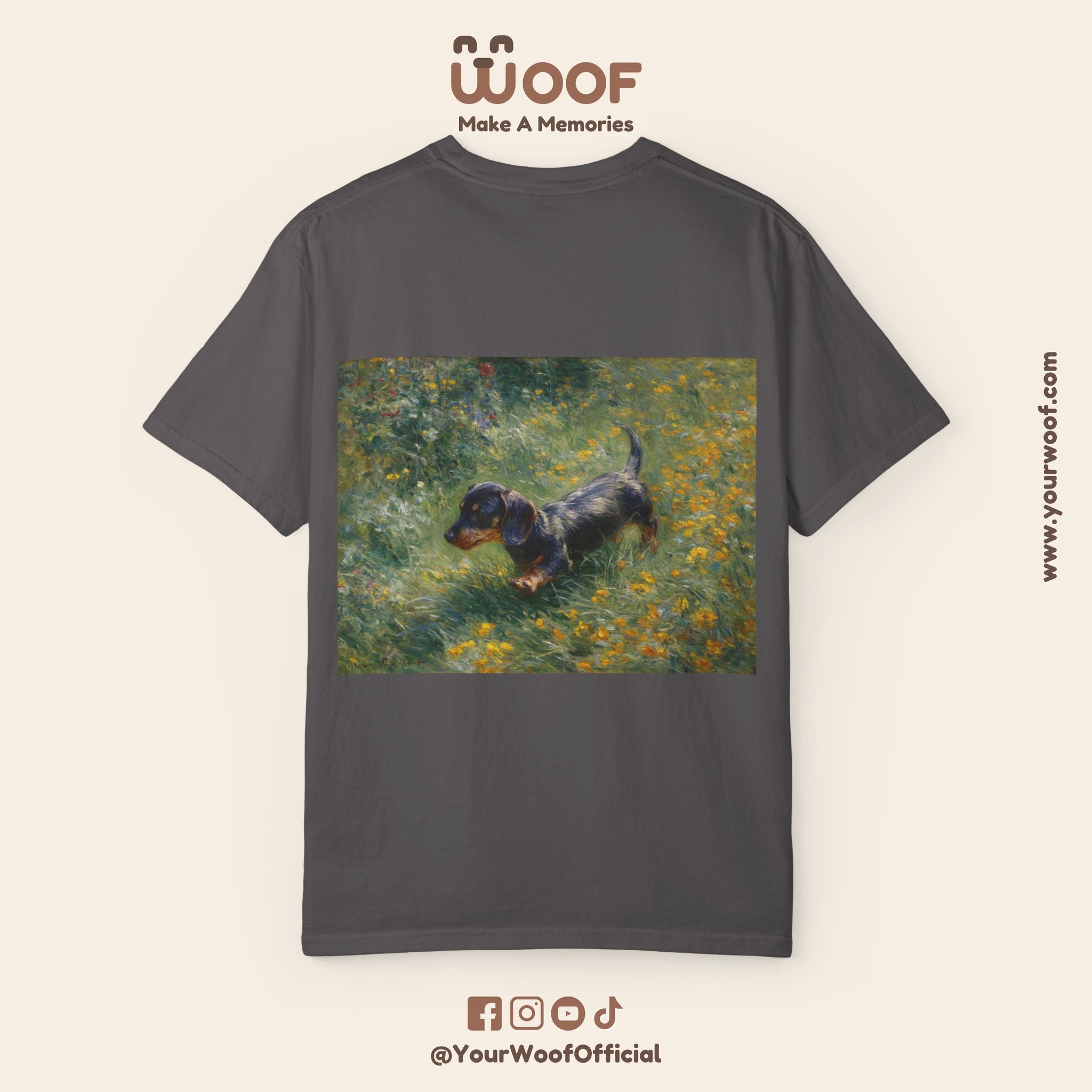 Dog Lover Unisex Garment-Dyed T-Shirt | Casual Pet Apparel, Gifts for Dog Lovers, Animal Lover Tee, Cute Dog T-Shirt, Pet Owner Fashion