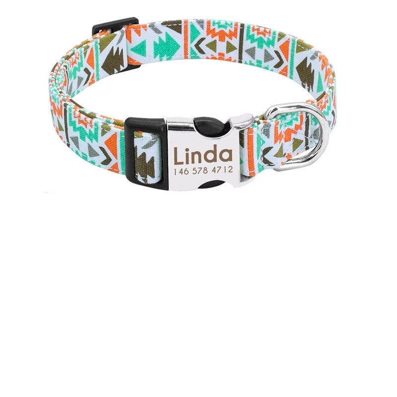 Reflective Wave Point Dog Collar: High Visibility, Adjustable, And Stylish - Image 9