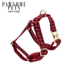 Step In Harness Red Black Stripe - Step In Harness