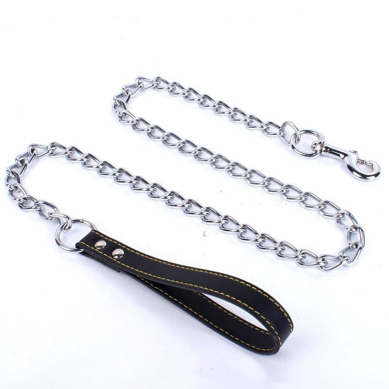 Durable Dog Leash With Anti-Bite Chain - Secure And Stylish Walks For Your Pup! - Image 5