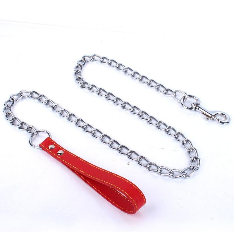 Durable Dog Leash With Anti-Bite Chain - Secure And Stylish Walks For Your Pup! - Image 2