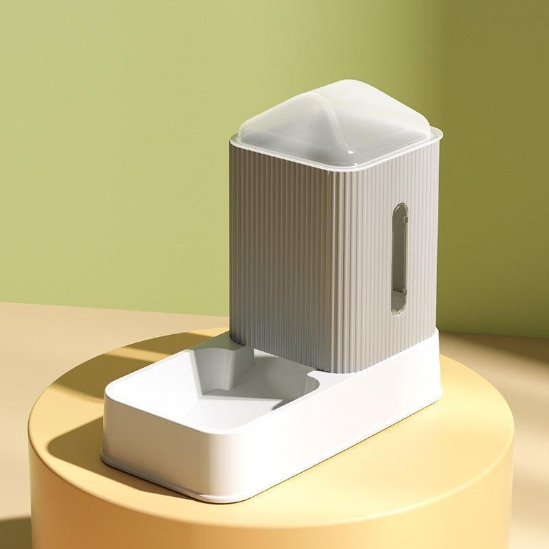 Automatic Pet Feeder With Hygienic Drinking System 2