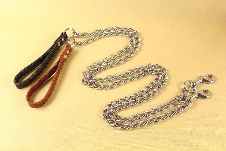Durable Dog Leash With Anti-Bite Chain - Secure And Stylish Walks For Your Pup! - Image 3