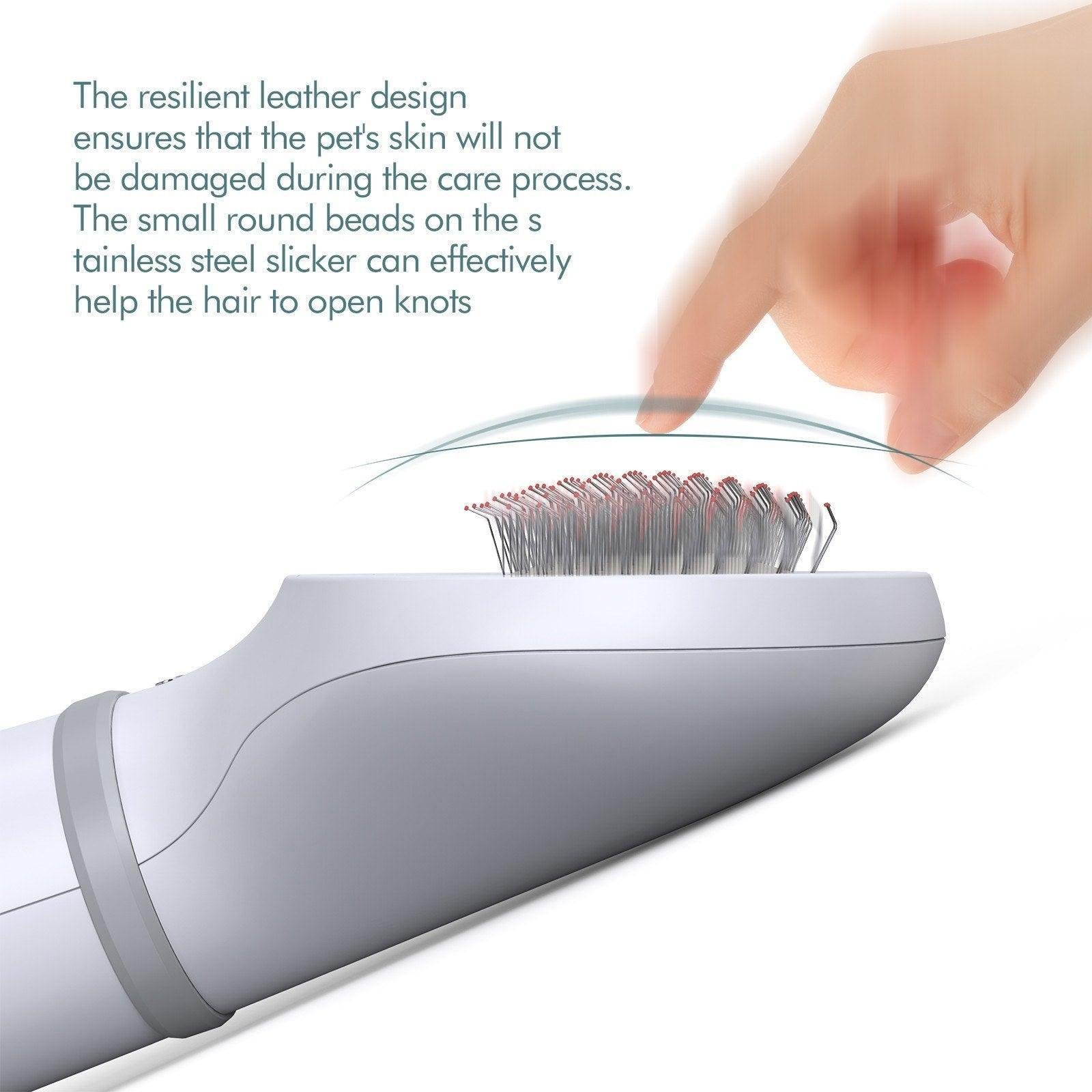 Dadypet Pet Dog Hair Dryer Grooming Dryer Slicker Brush - Image 5