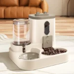 Cat Bowl Automatic Feeder With Spill Proof Design