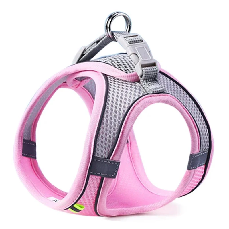 Cat Dog Harness Vest Chest Rope Set Reflective Breathable Adjustable Pet Harness - photo 6