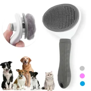 Pet Dog Brush Cat Comb Self Cleaning Pet Hair Remover Brush For