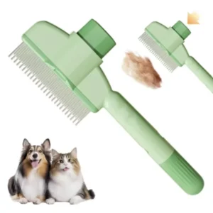 Self-Cleaning One-Button Dog Comb Pet Hair Remover Cat Brush Massage Grooming Combs for Dogs And Pets