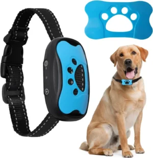 Pet Dog Anti Barking Device USB Rechargeable Dogs Training Collar Ultrasonic Stop Barking Vibration